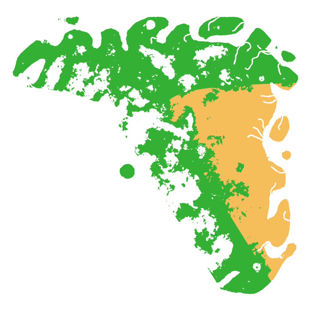 Biome Rust Map: Procedural Map, Size: 6000, Seed: 1542