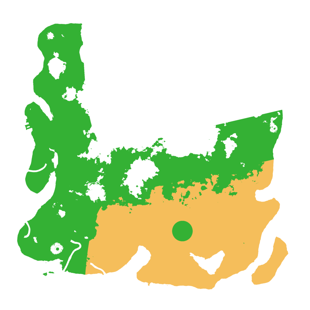 Biome Rust Map: Procedural Map, Size: 4000, Seed: 254784