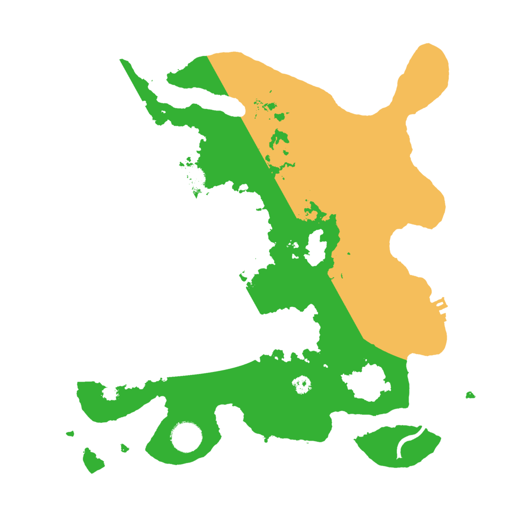 Biome Rust Map: Procedural Map, Size: 3000, Seed: 180603314