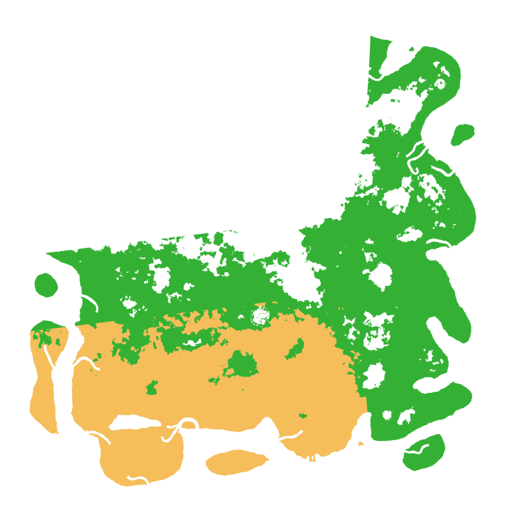 Biome Rust Map: Procedural Map, Size: 5000, Seed: 686146