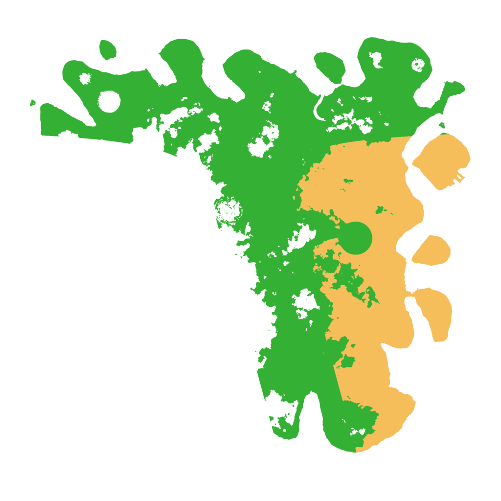 Biome Rust Map: Procedural Map, Size: 4000, Seed: 998800407