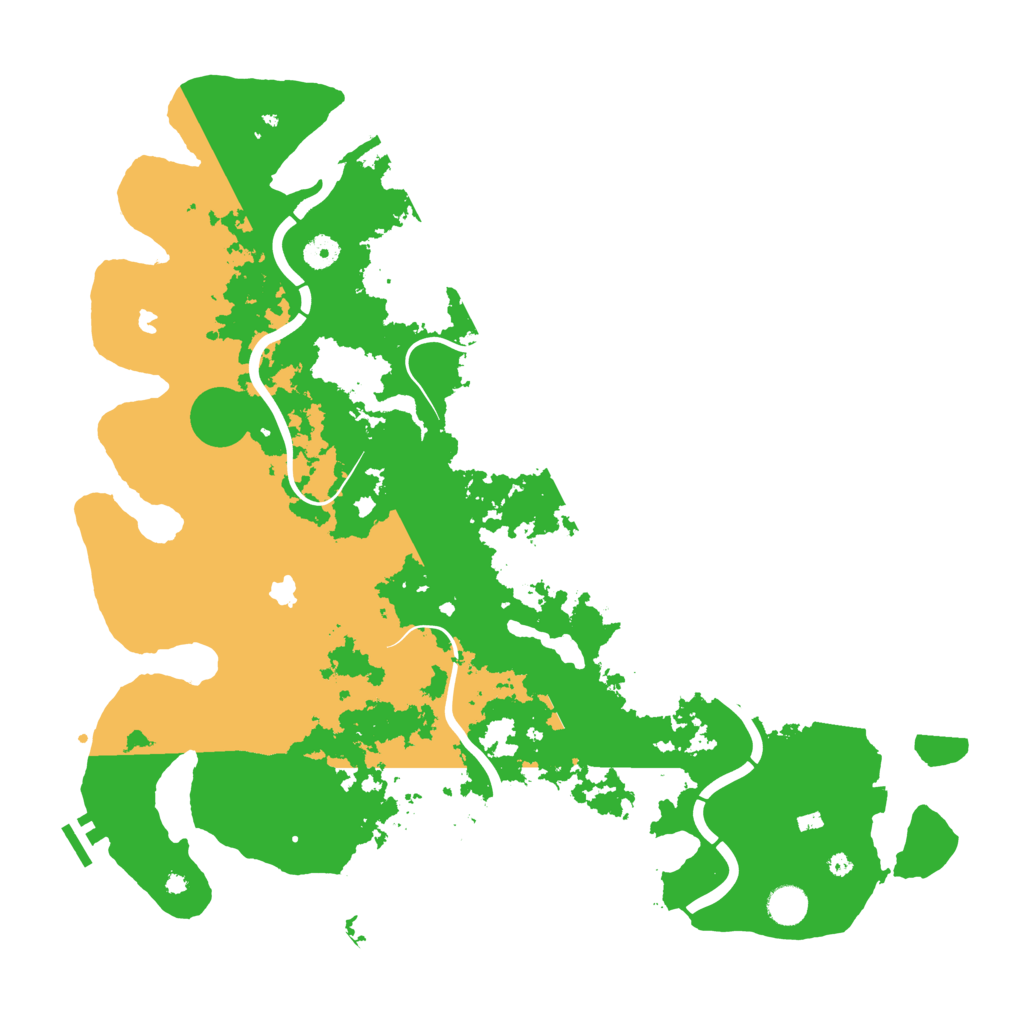 Biome Rust Map: Procedural Map, Size: 4500, Seed: 3452631