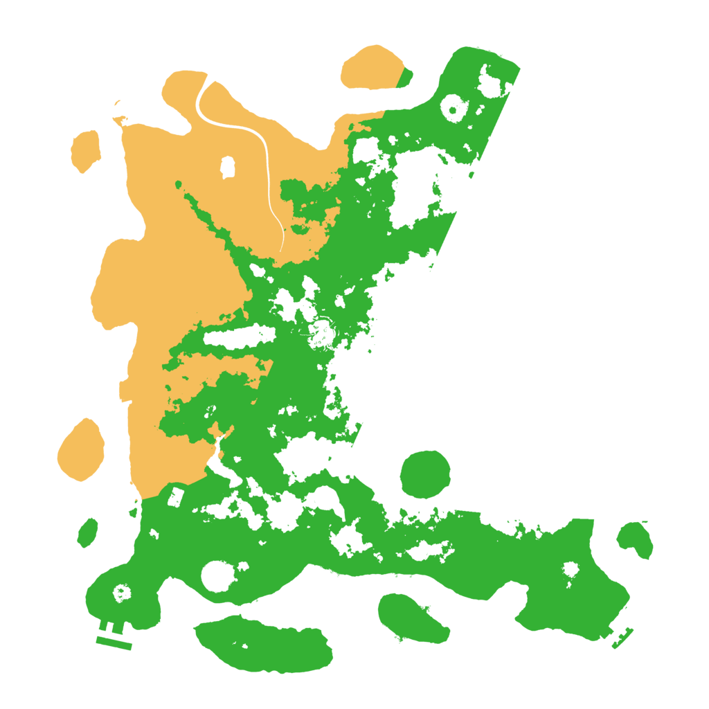 Biome Rust Map: Procedural Map, Size: 4000, Seed: 98149128