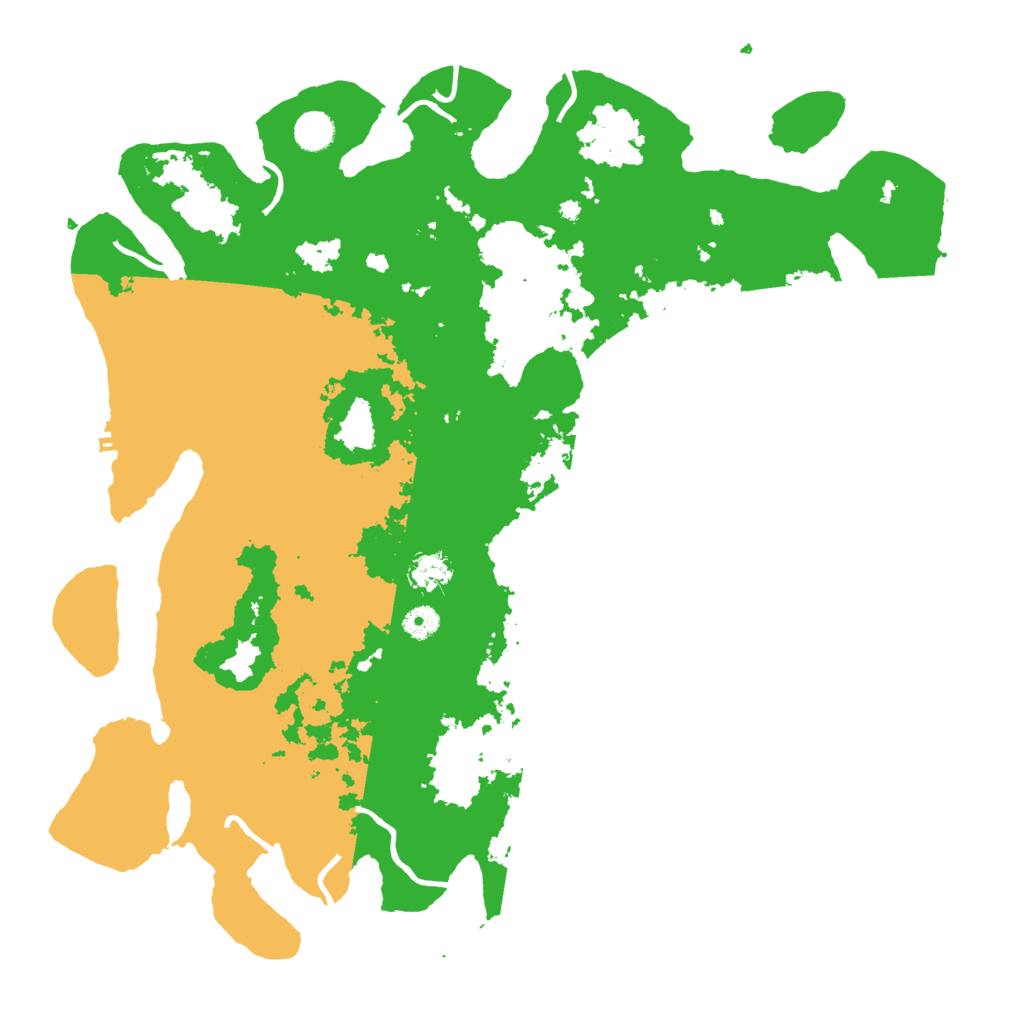 Biome Rust Map: Procedural Map, Size: 4500, Seed: 1720298617