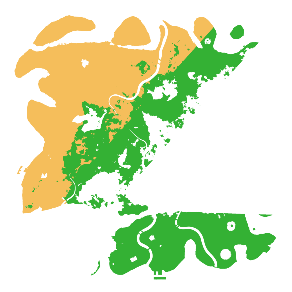 Biome Rust Map: Procedural Map, Size: 4800, Seed: 563412891