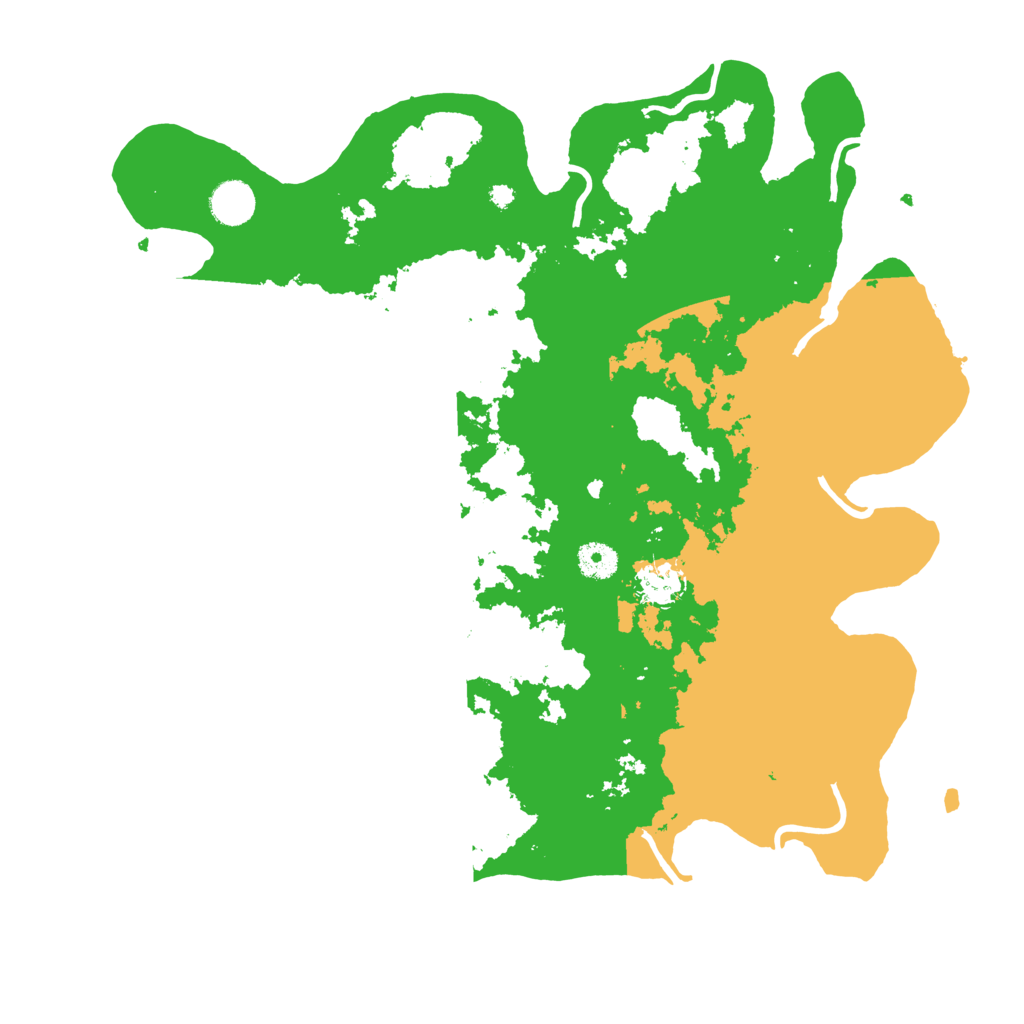 Biome Rust Map: Procedural Map, Size: 4000, Seed: 195303961