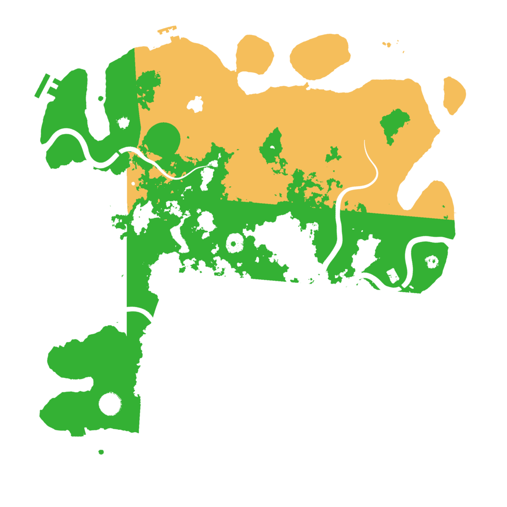 Biome Rust Map: Procedural Map, Size: 4000, Seed: 585