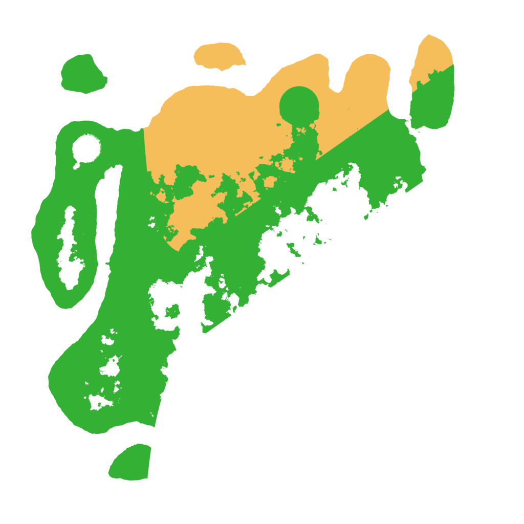 Biome Rust Map: Barren, Size: 3500, Seed: 220710