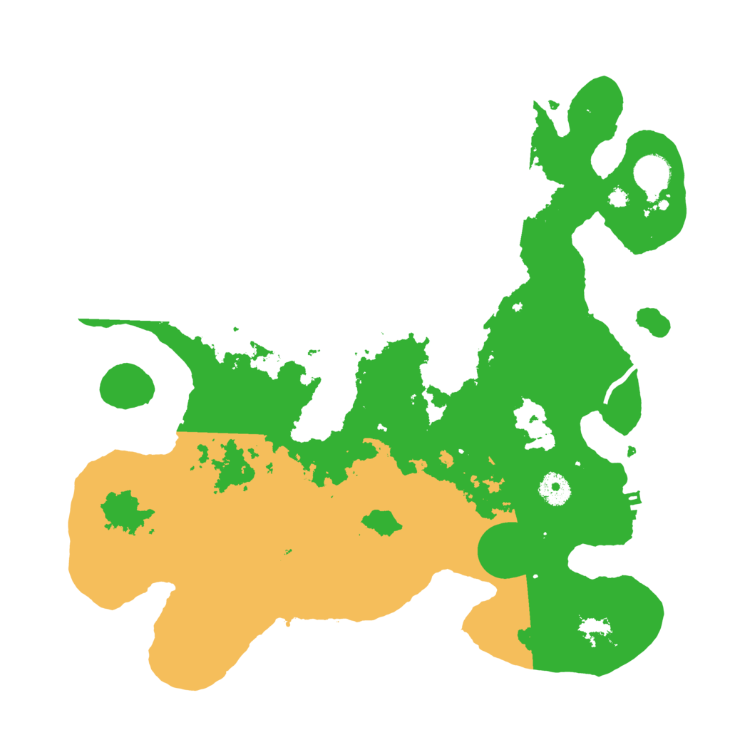 Biome Rust Map: Procedural Map, Size: 3500, Seed: 1867641746