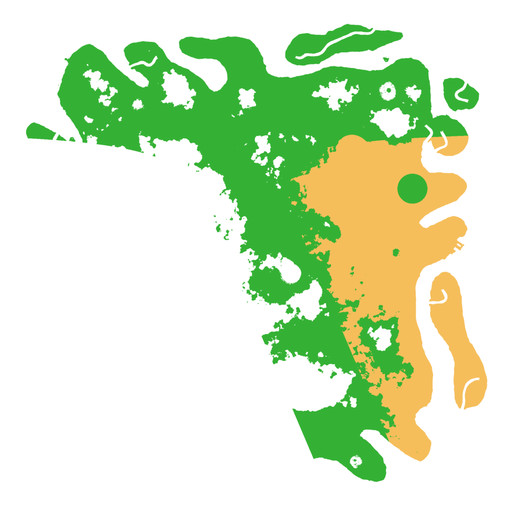 Biome Rust Map: Procedural Map, Size: 4500, Seed: 569881790