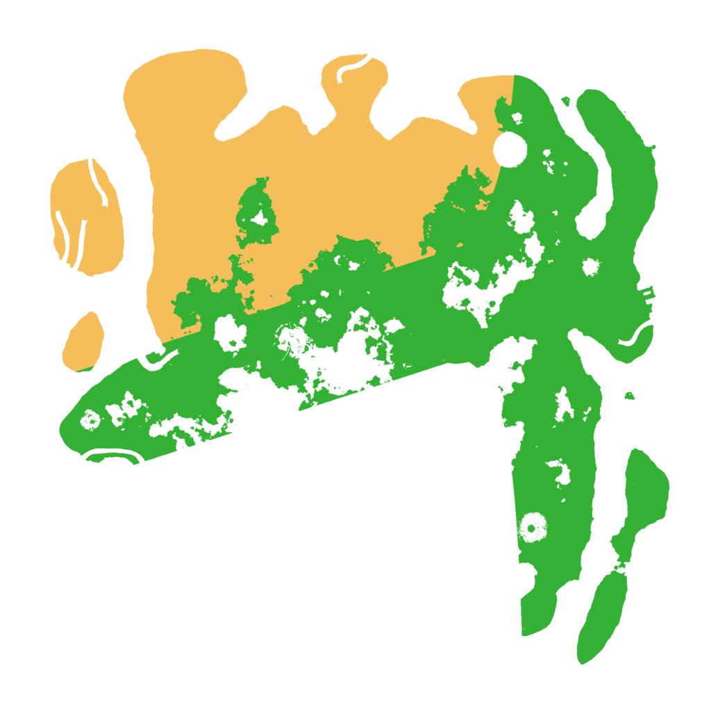 Biome Rust Map: Procedural Map, Size: 3750, Seed: 2458