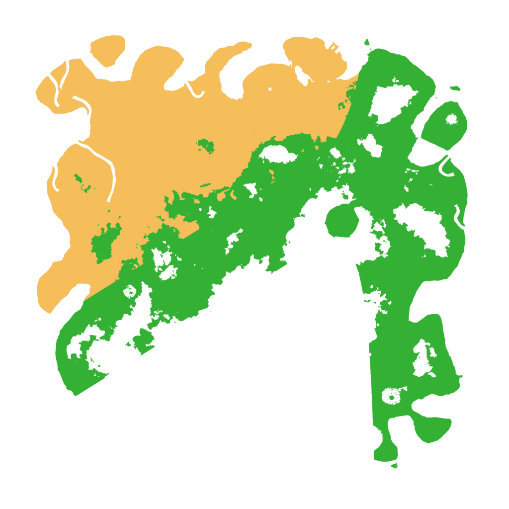 Biome Rust Map: Procedural Map, Size: 4250, Seed: 100345277
