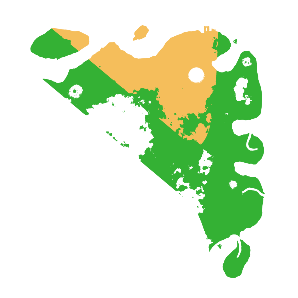 Biome Rust Map: Procedural Map, Size: 3400, Seed: 60