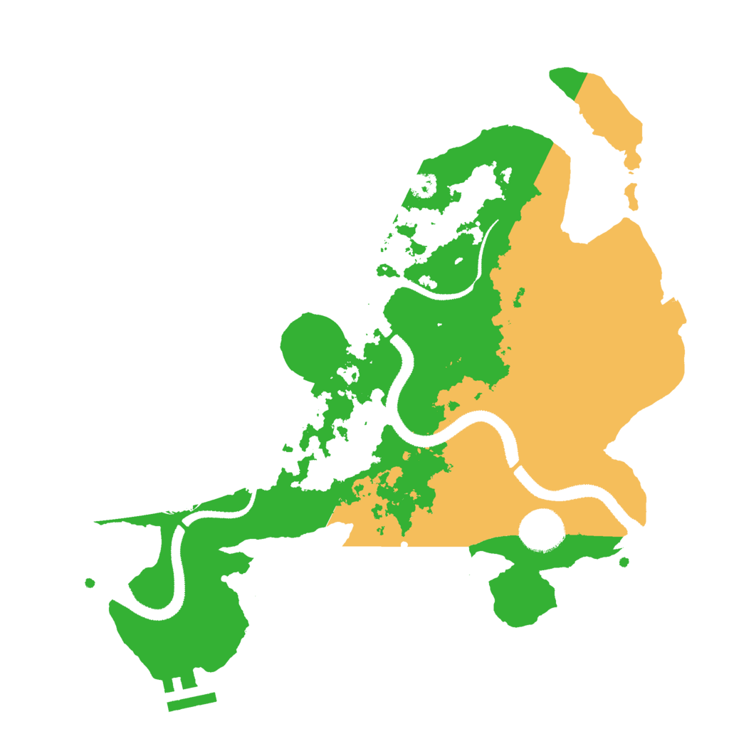 Biome Rust Map: Procedural Map, Size: 3000, Seed: 713874933