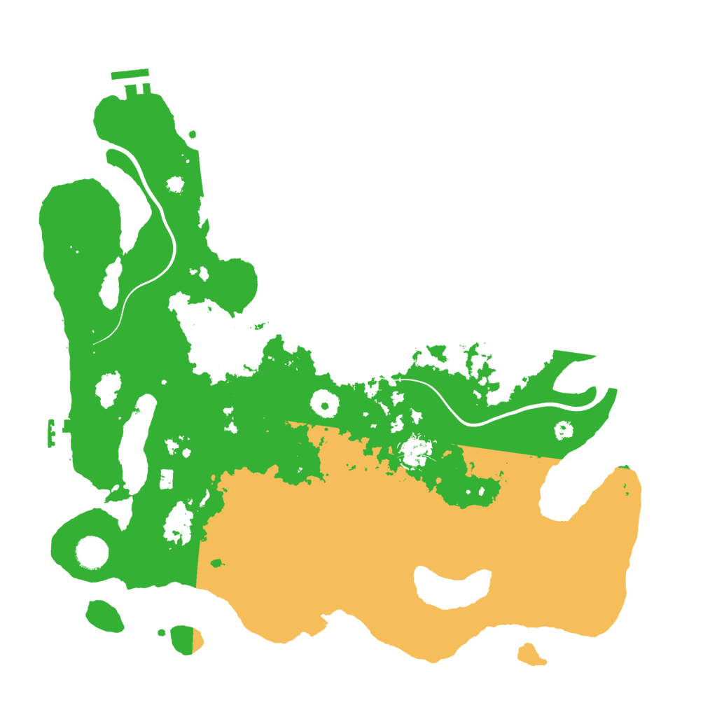 Biome Rust Map: Procedural Map, Size: 3850, Seed: 1532229892