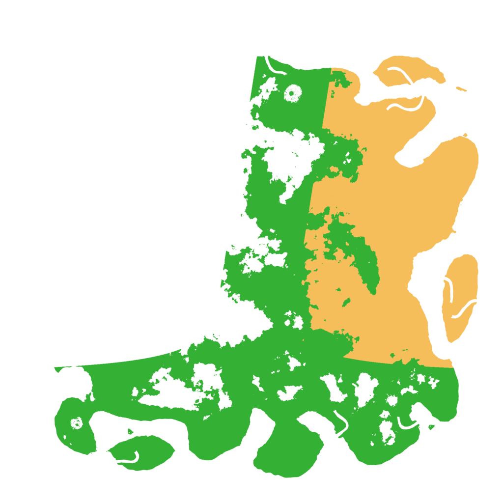 Biome Rust Map: Procedural Map, Size: 4300, Seed: 367177488