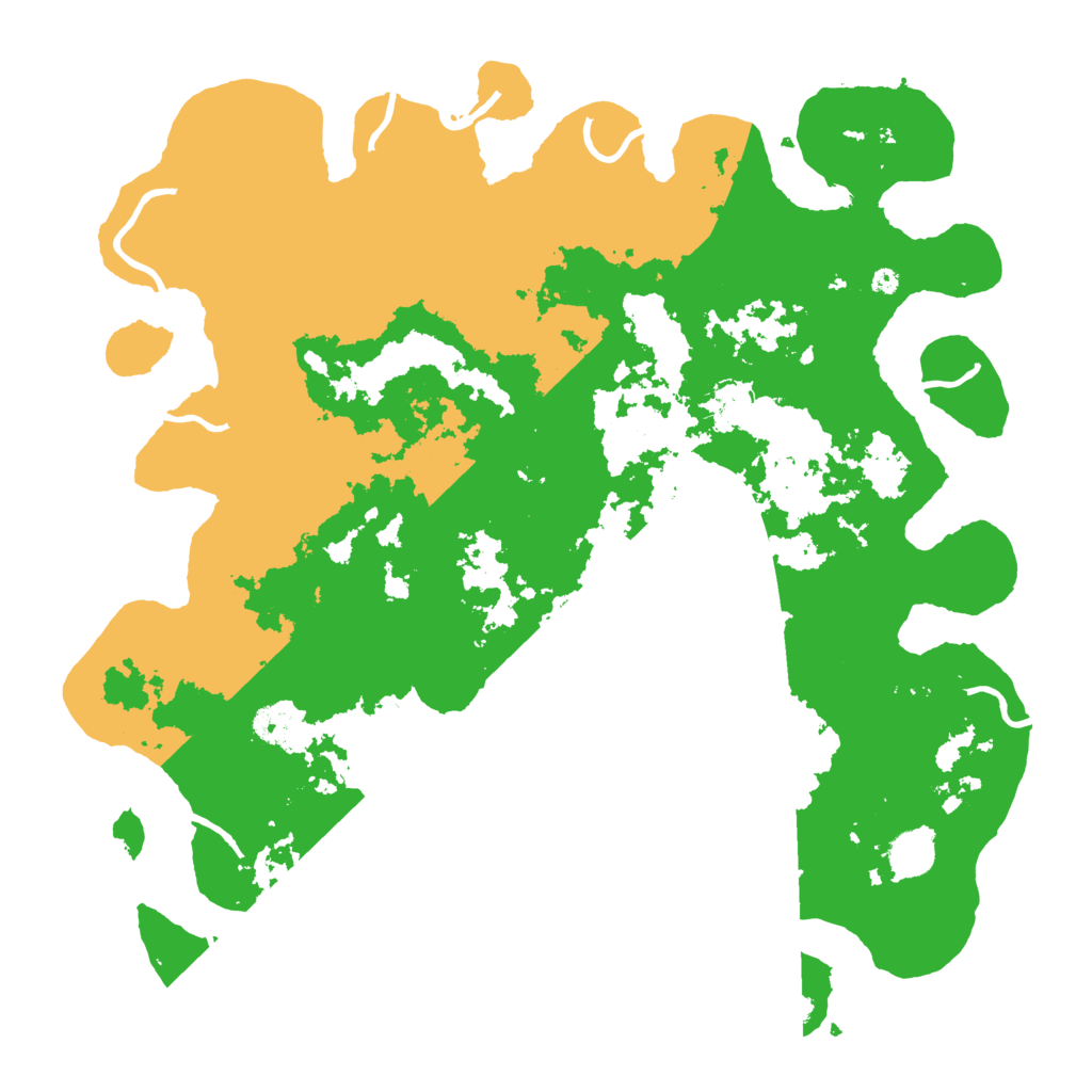 Biome Rust Map: Procedural Map, Size: 4250, Seed: 429158729