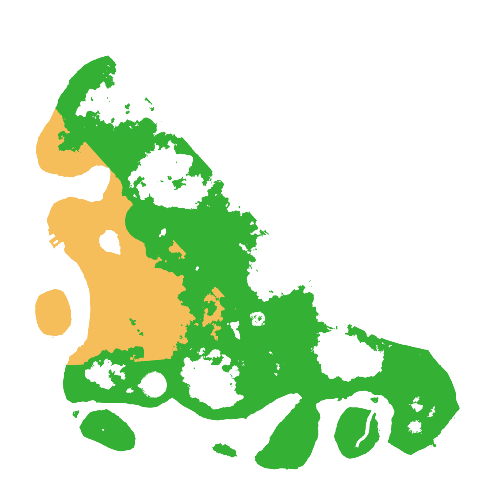 Biome Rust Map: Procedural Map, Size: 3500, Seed: 1920833422