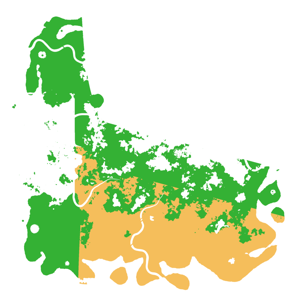 Biome Rust Map: Procedural Map, Size: 6000, Seed: 794176014