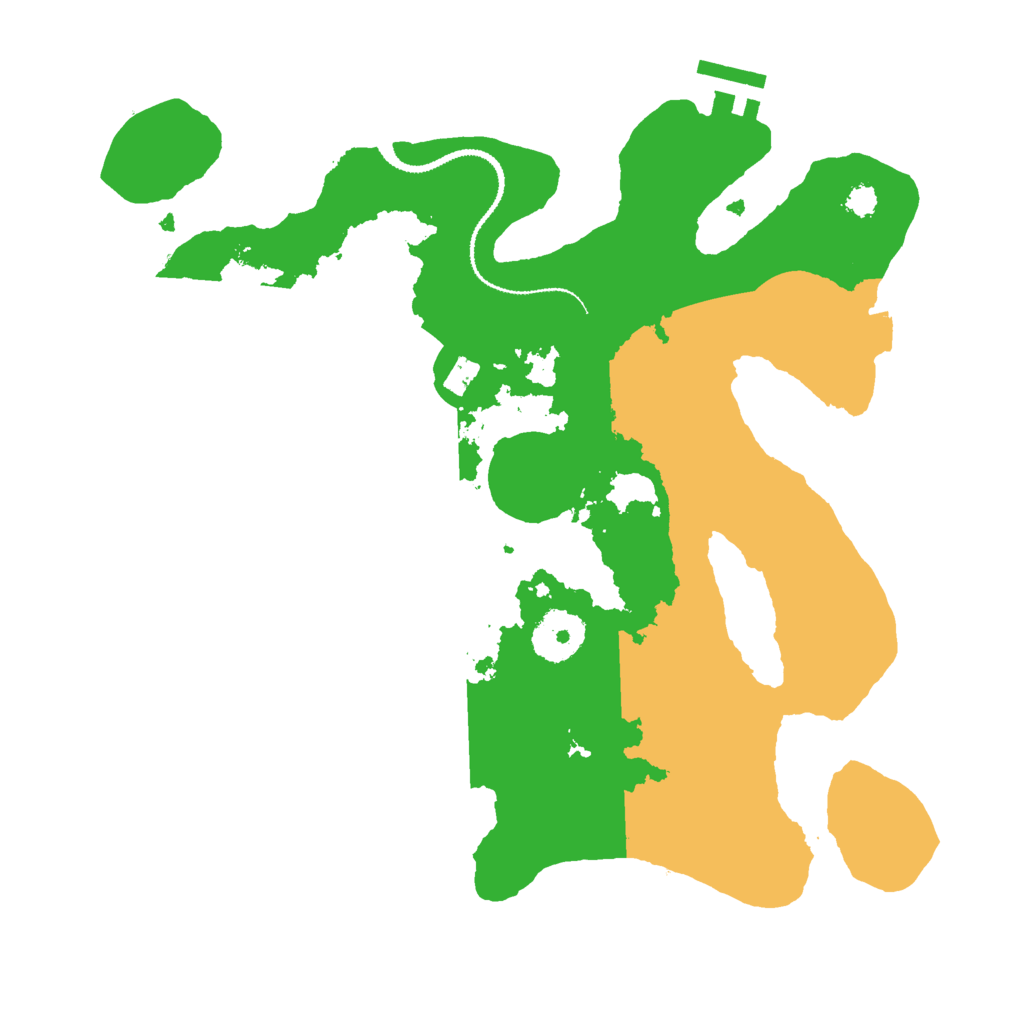 Biome Rust Map: Procedural Map, Size: 3000, Seed: 56518