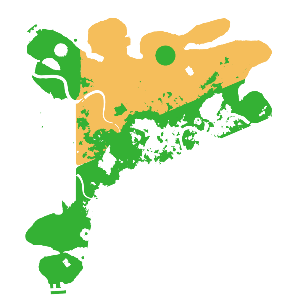 Biome Rust Map: Procedural Map, Size: 4000, Seed: 939762982