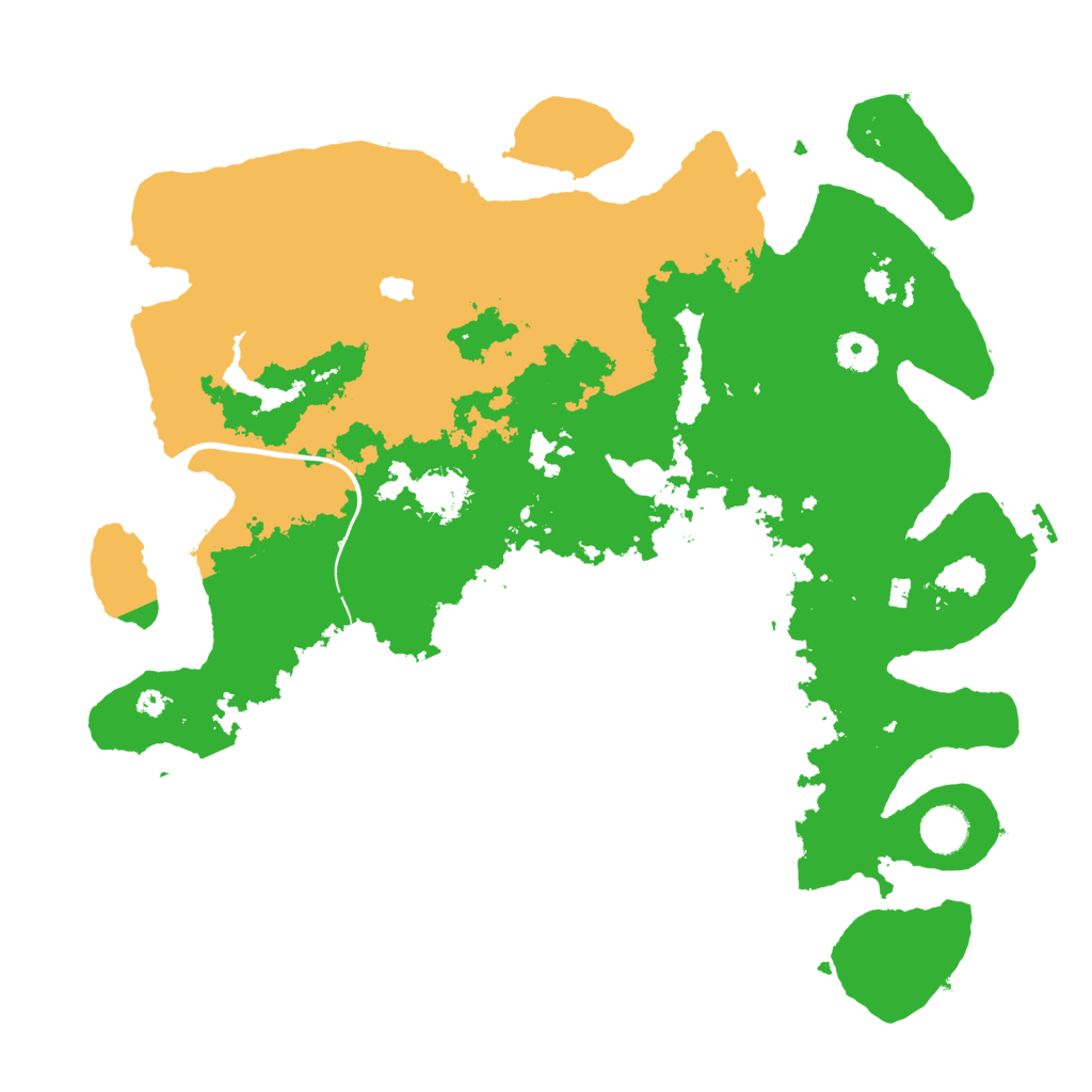 Biome Rust Map: Procedural Map, Size: 4000, Seed: 655584