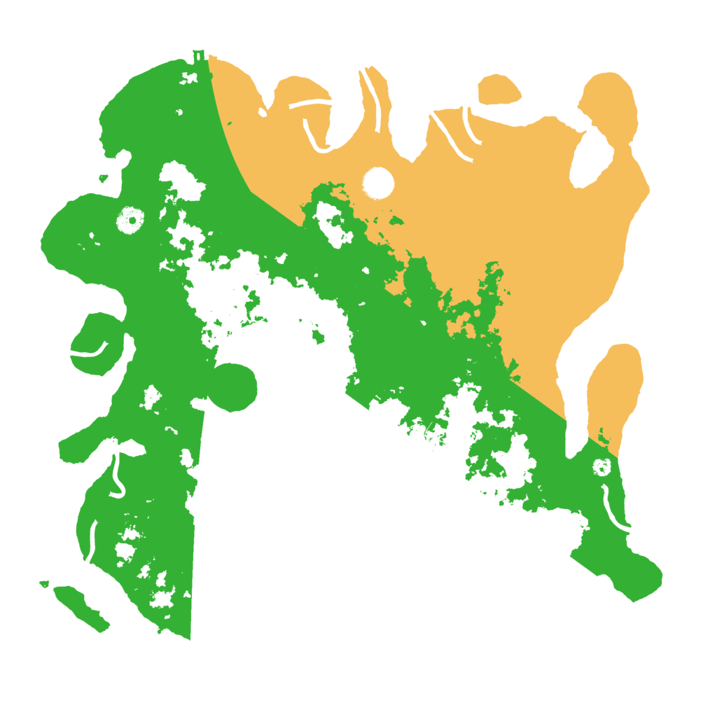 Biome Rust Map: Procedural Map, Size: 4000, Seed: 186931