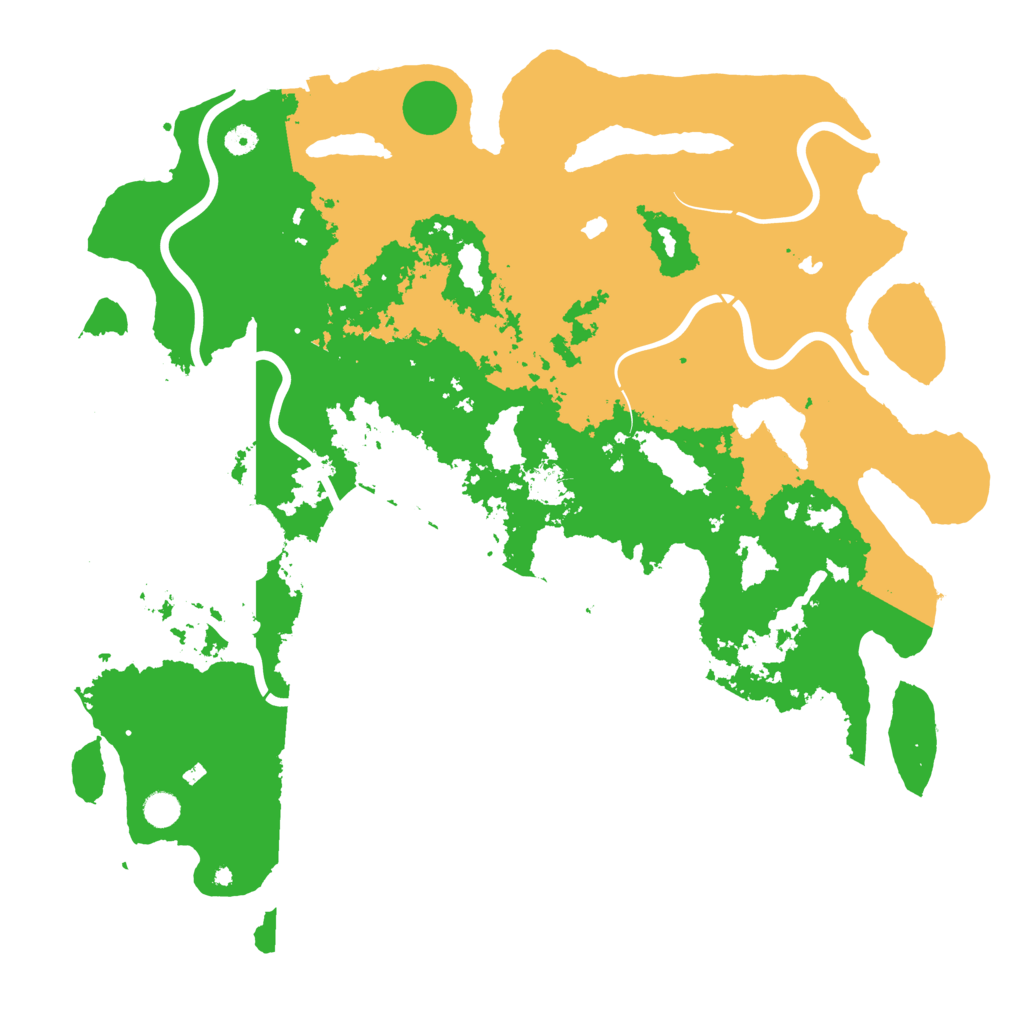 Biome Rust Map: Procedural Map, Size: 5000, Seed: 807547669
