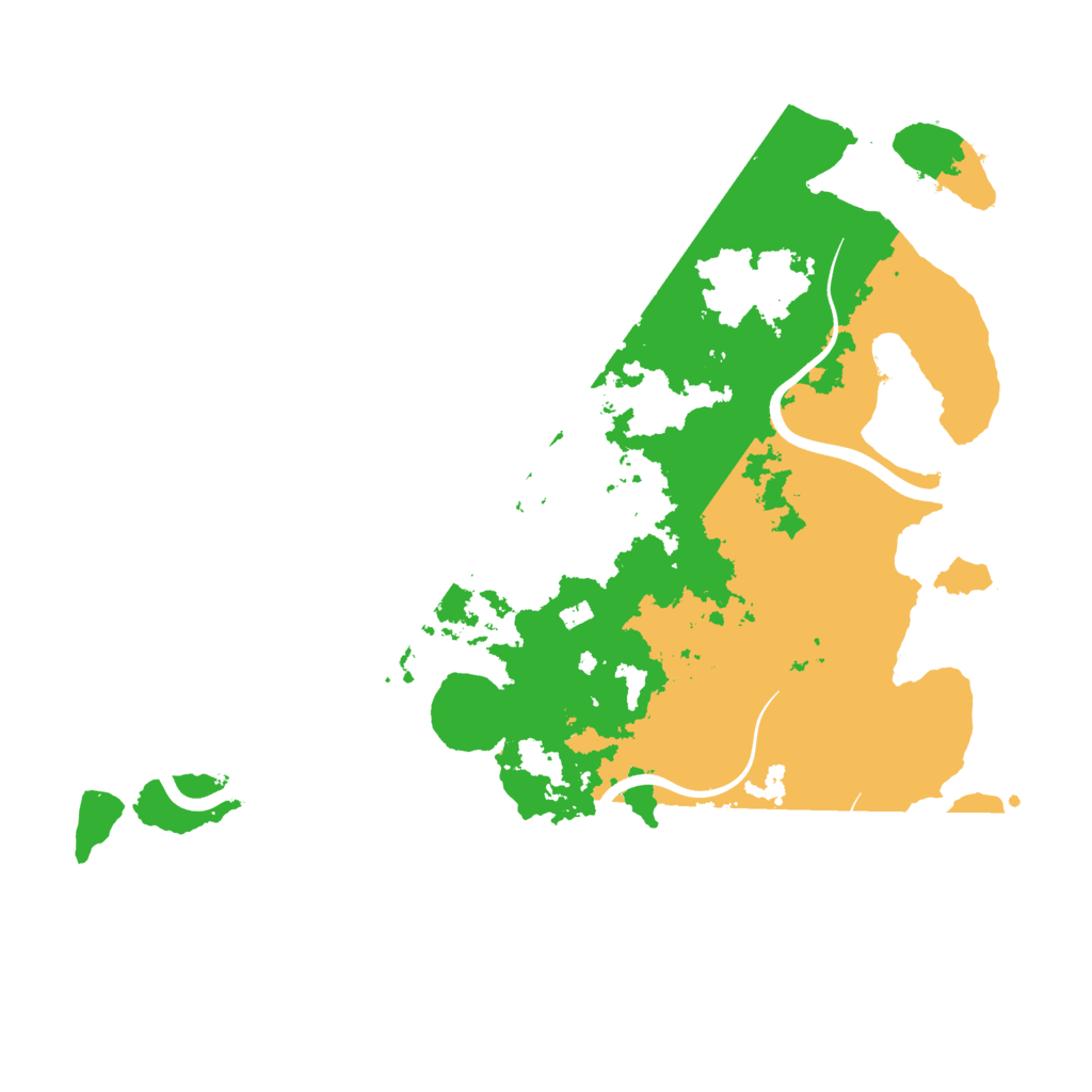 Biome Rust Map: Procedural Map, Size: 3800, Seed: 695244710