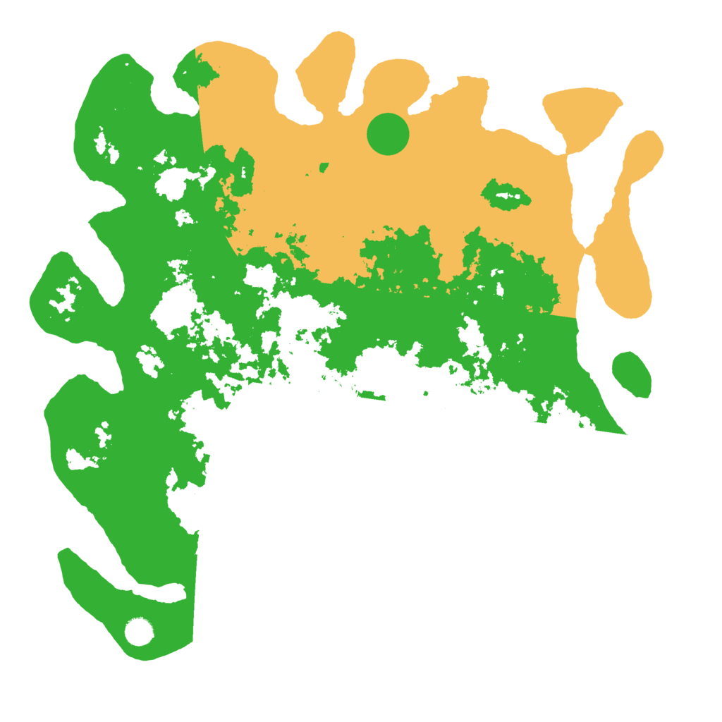 Biome Rust Map: Barren, Size: 4500, Seed: 1367605918