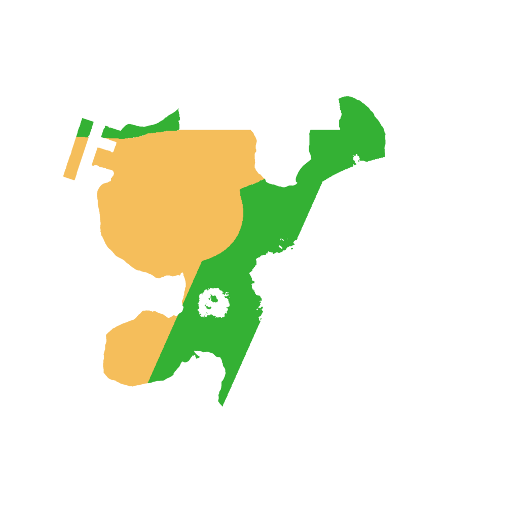 Biome Rust Map: Procedural Map, Size: 1700, Seed: 768534