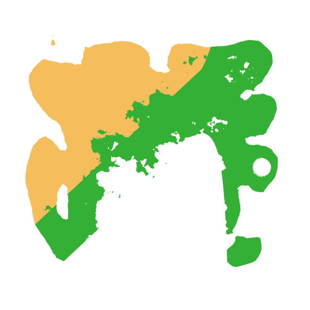 Biome Rust Map: Barren, Size: 3000, Seed: 359363974