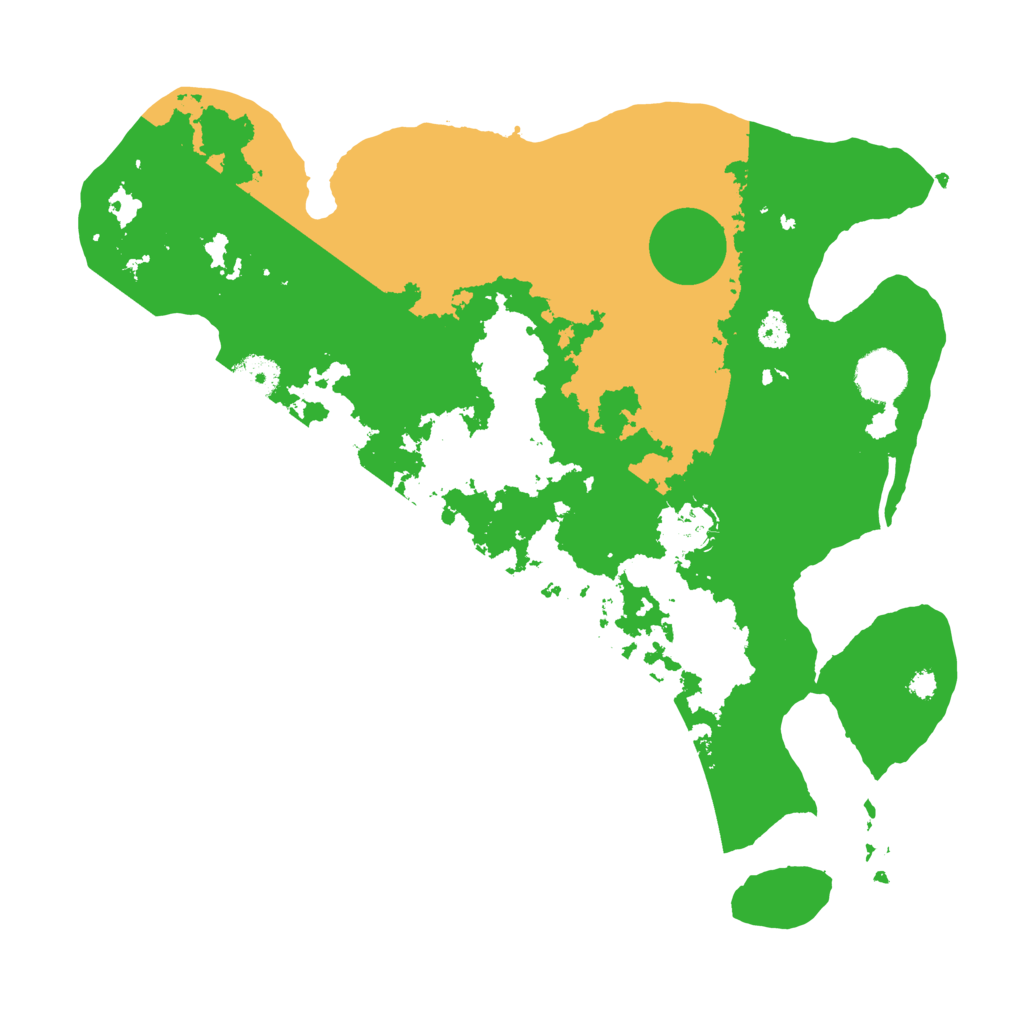 Biome Rust Map: Procedural Map, Size: 3500, Seed: 247807516