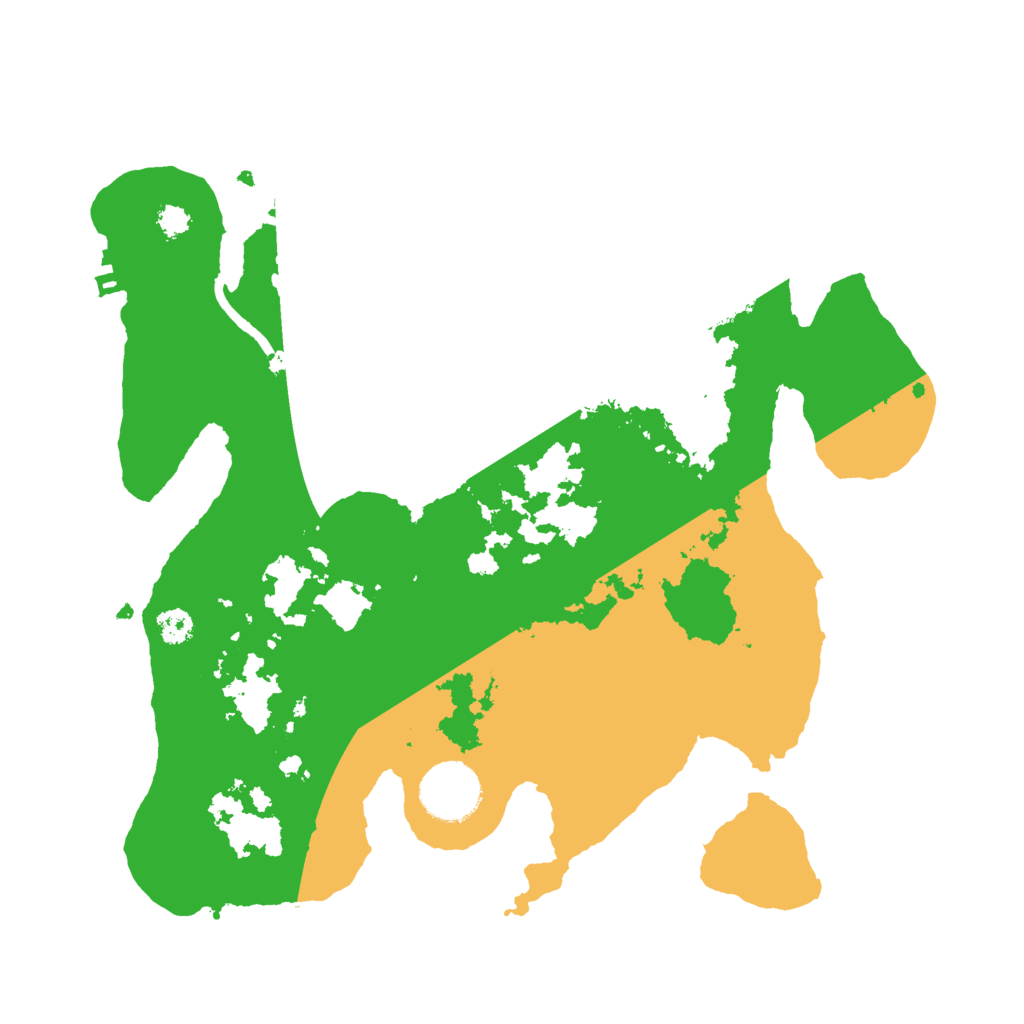 Biome Rust Map: Procedural Map, Size: 3000, Seed: 2146236141
