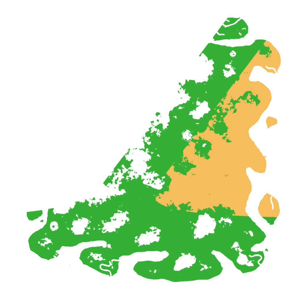 Biome Rust Map: Procedural Map, Size: 5000, Seed: 236945626