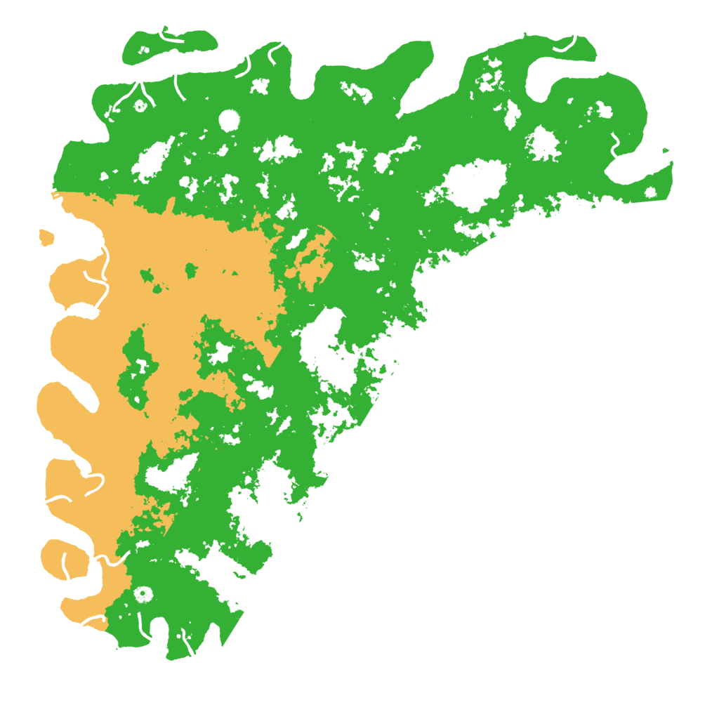 Biome Rust Map: Procedural Map, Size: 6000, Seed: 7831809