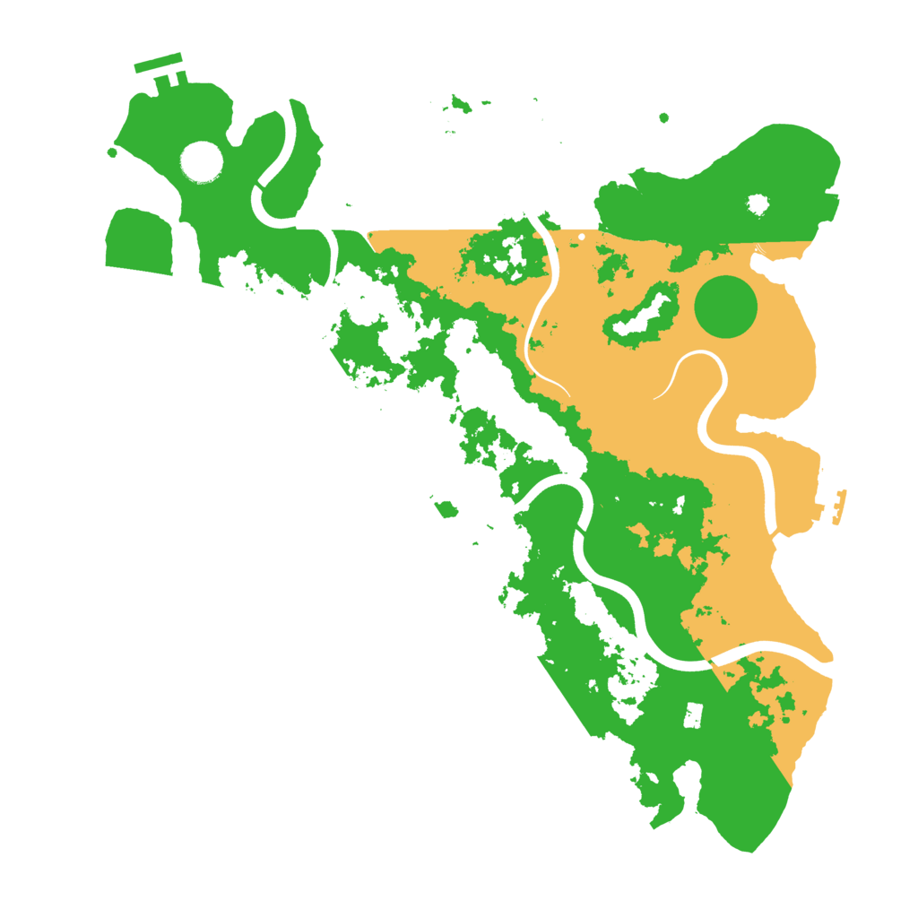 Biome Rust Map: Procedural Map, Size: 3850, Seed: 1171912147