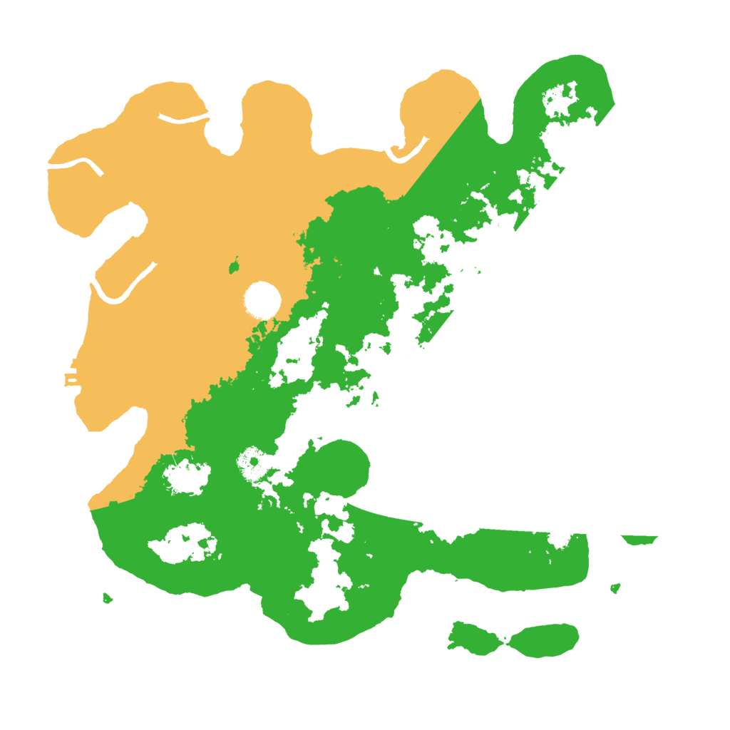 Biome Rust Map: Procedural Map, Size: 3500, Seed: 1378446417