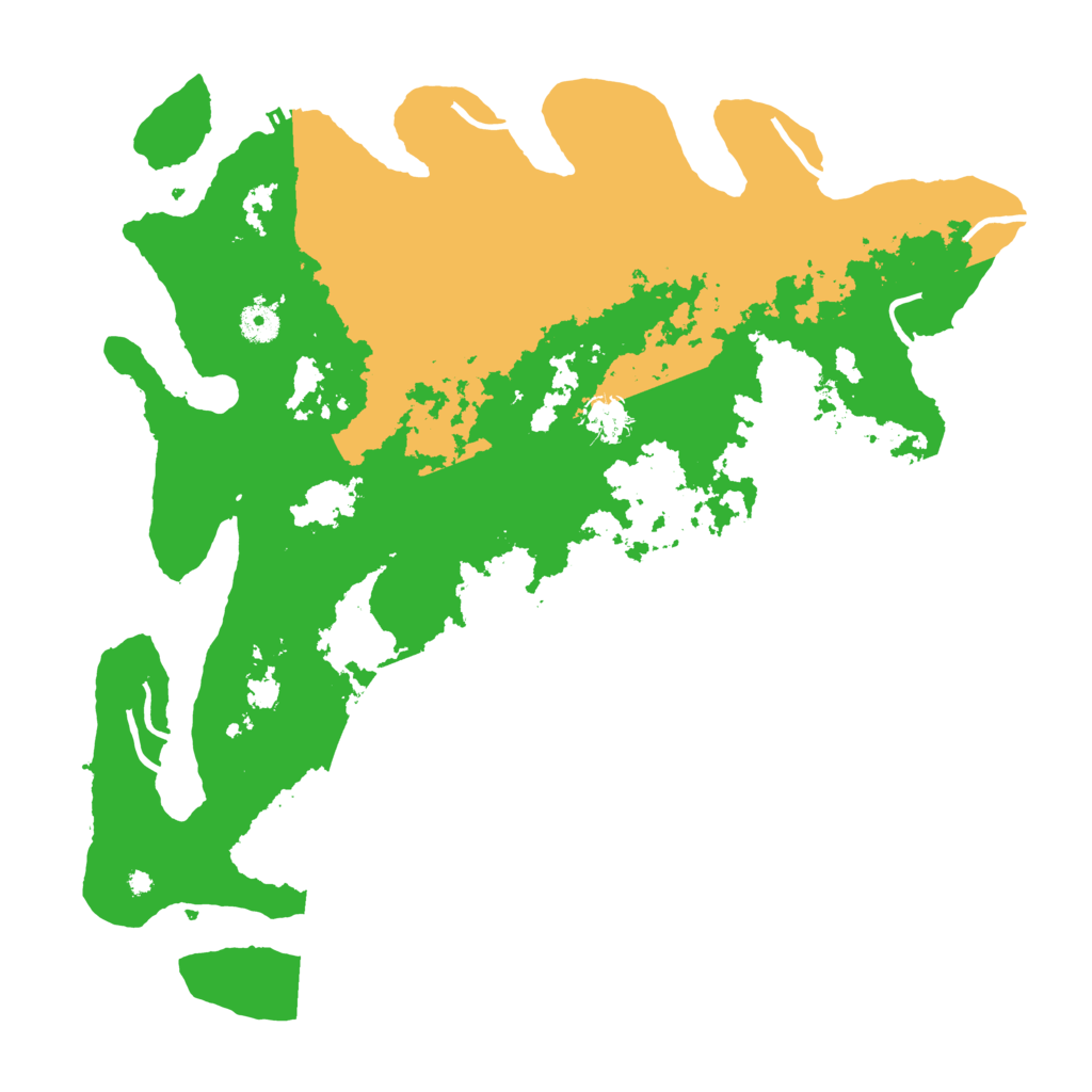 Biome Rust Map: Procedural Map, Size: 4250, Seed: 68544572
