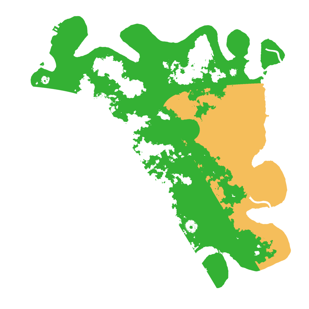 Biome Rust Map: Procedural Map, Size: 3850, Seed: 26315675