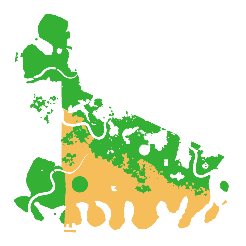 Biome Rust Map: Procedural Map, Size: 4000, Seed: 1287177131