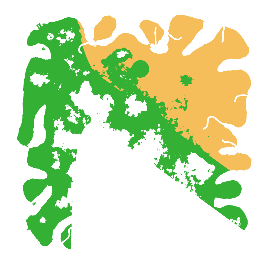 Biome Rust Map: Procedural Map, Size: 4050, Seed: 1226247648