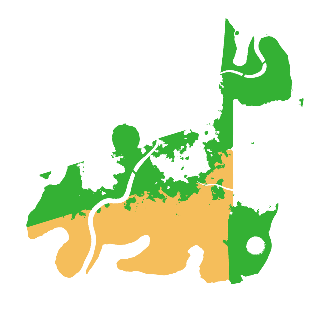 Biome Rust Map: Procedural Map, Size: 3000, Seed: 1773537493