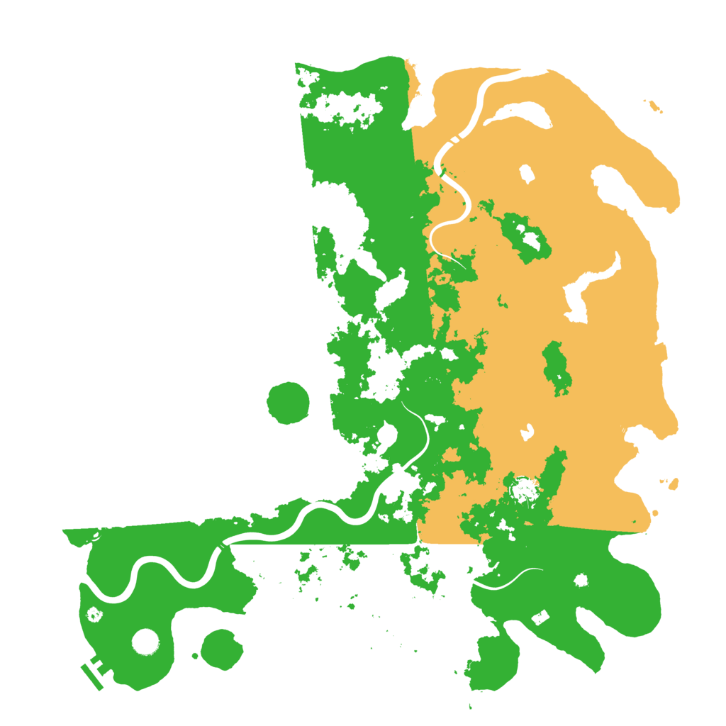 Biome Rust Map: Procedural Map, Size: 4800, Seed: 635963699