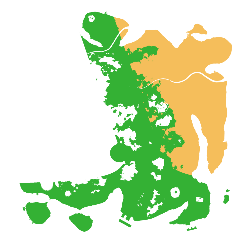Biome Rust Map: Procedural Map, Size: 3750, Seed: 380541409