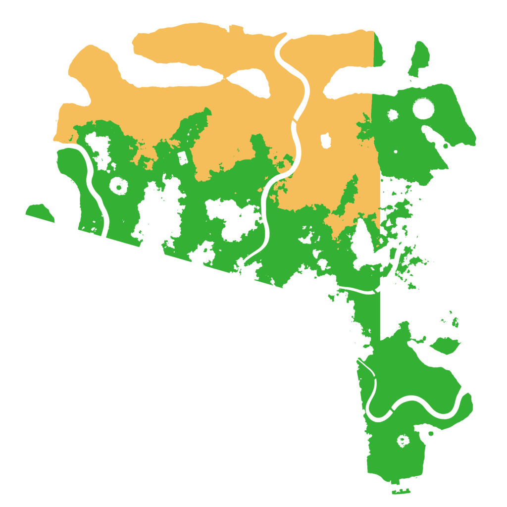 Biome Rust Map: Procedural Map, Size: 4204, Seed: 2147483647