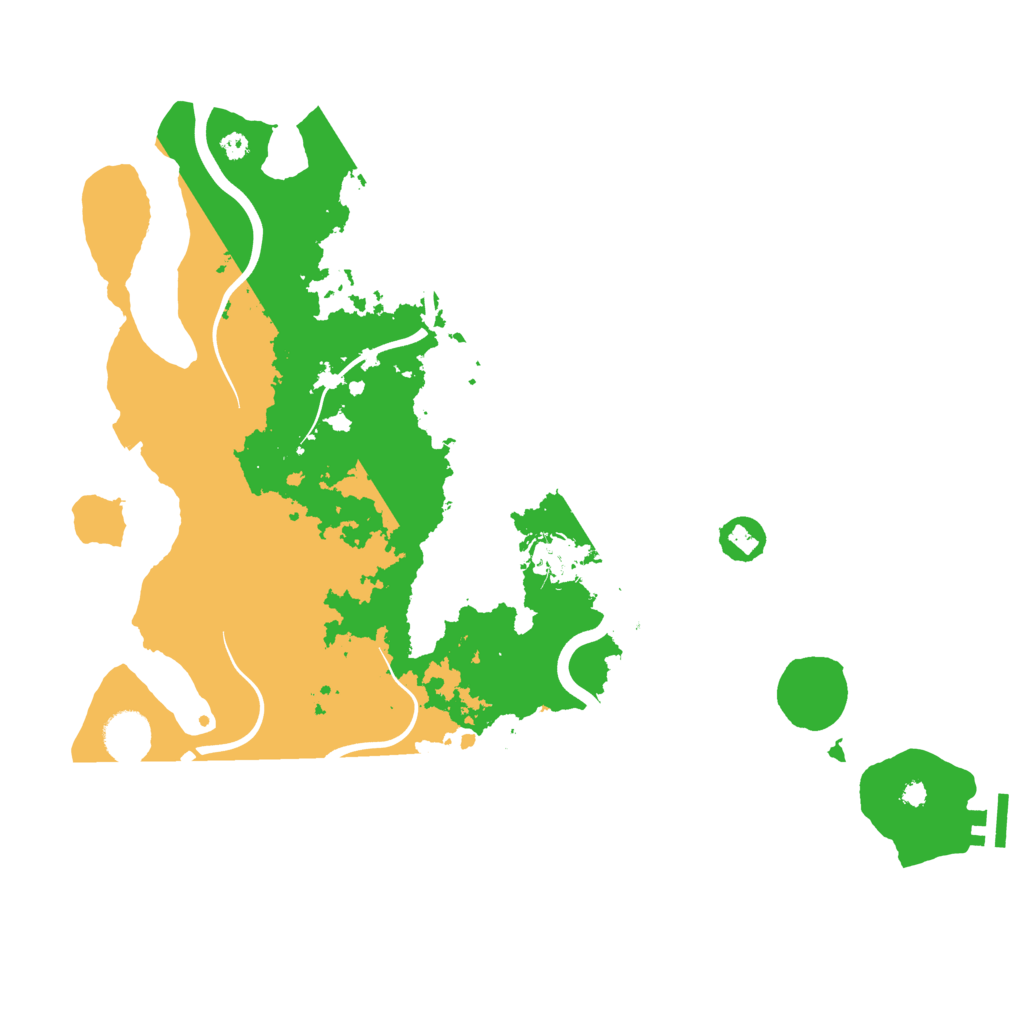 Biome Rust Map: Procedural Map, Size: 3850, Seed: 1554559142