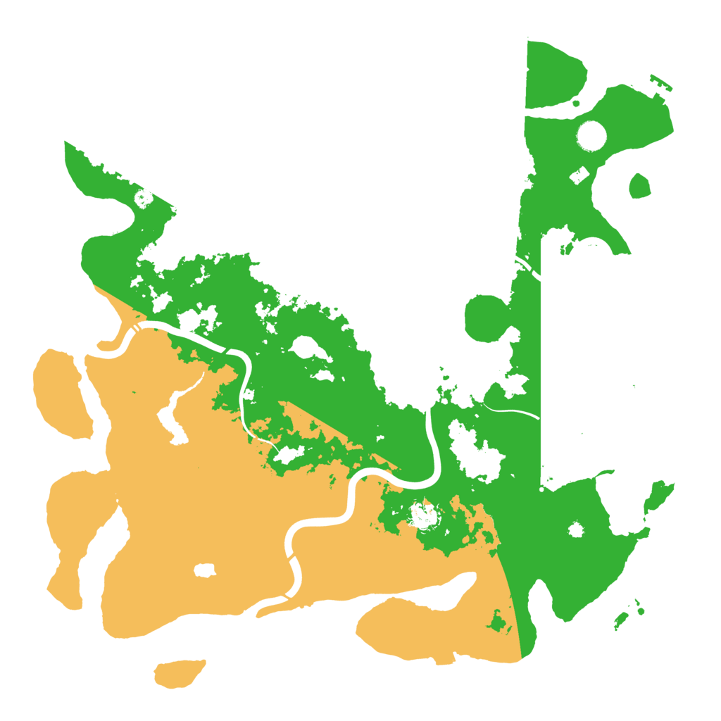 Biome Rust Map: Procedural Map, Size: 4250, Seed: 1392753269