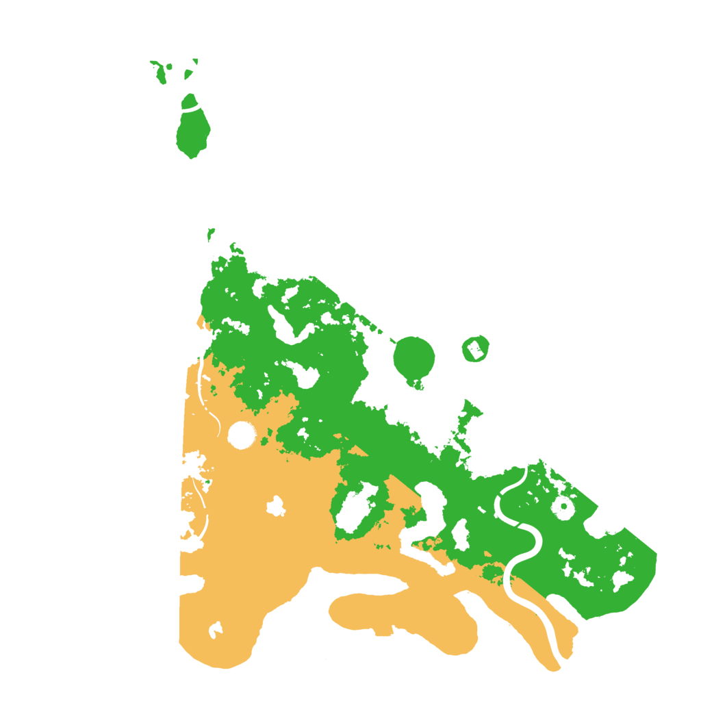 Biome Rust Map: Procedural Map, Size: 4500, Seed: 2095675303