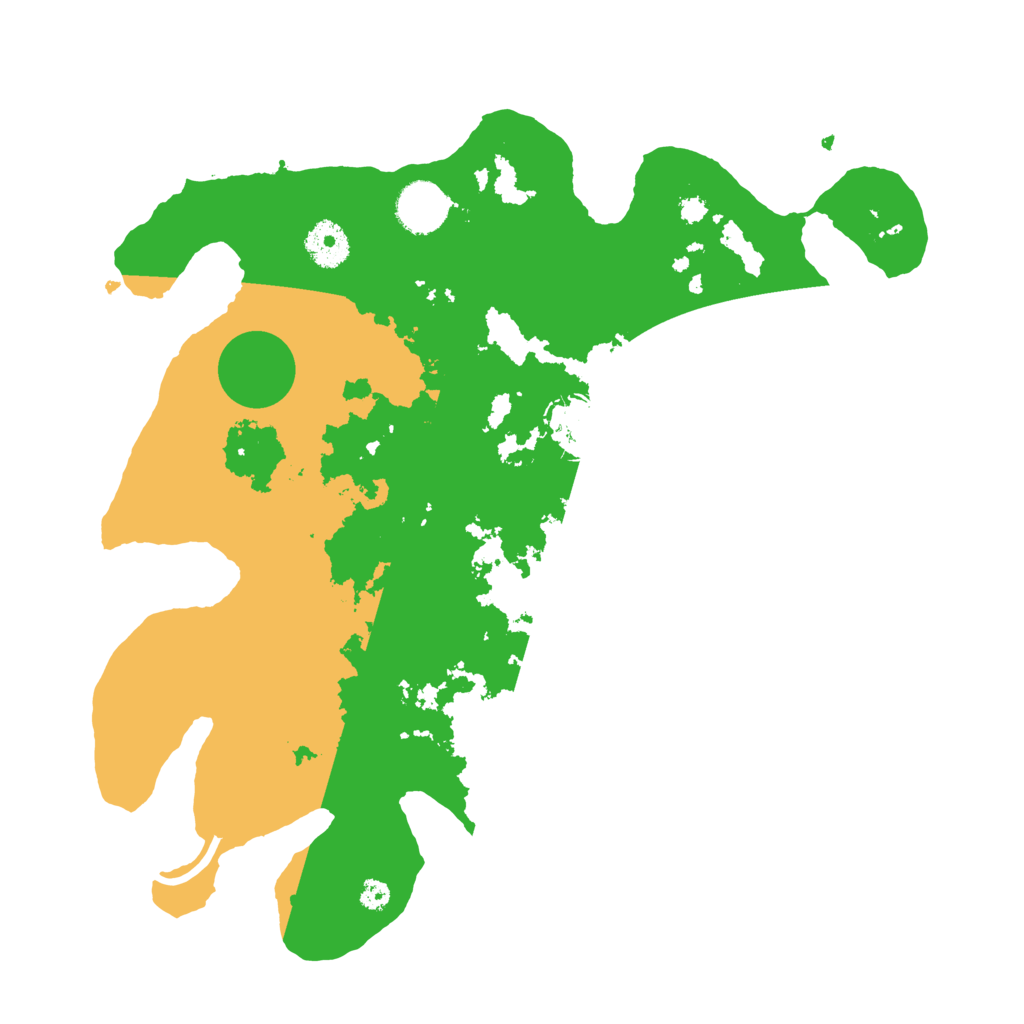 Biome Rust Map: Procedural Map, Size: 3500, Seed: 860567860